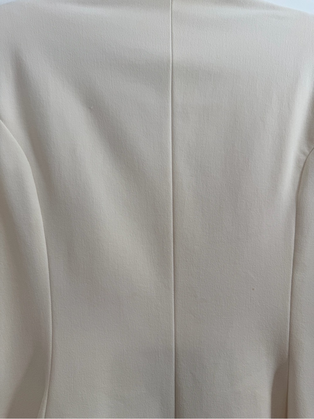 Vintage Escada Margaretha Ley Ivory Equestrian Horsebit Longline Blazer 40 - Picture 5 of 13